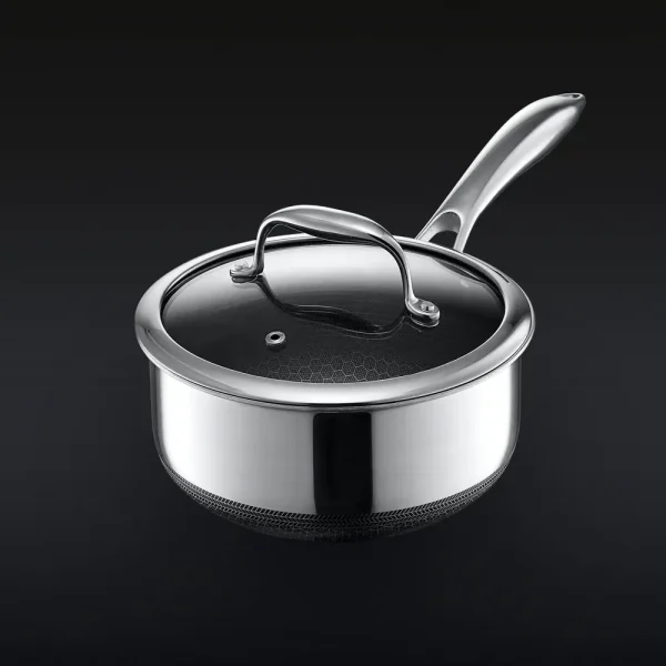 Hybrid Saucepan With Lid, 2-Qt